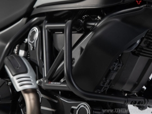 Crashbar - material: steel - color: black - Ducati Scrambler models ('14-) - SW-Motech
