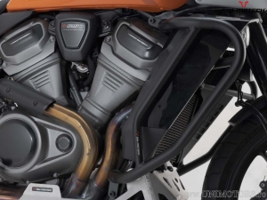 Crashbar - material: steel - color: black - Harley-Davidson Pan America ('21-) - SW-Motech