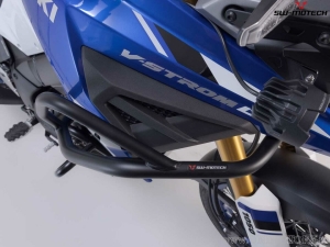 Crashbar - material: steel - color: black - Suzuki V-Strom 1050DE ('21-) - SW-Motech