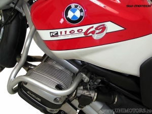 Crashbar - materiale: acciaio - colore: argento - BMW R 1100 GS ('94-'99) - SW-Motech