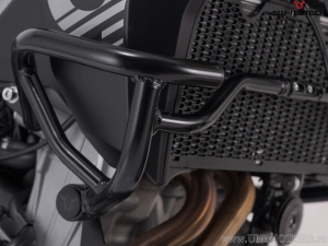 Crashbar - materiale: acciaio - colore: nero - Aprilia Tuareg ('21-) - SW-Motech