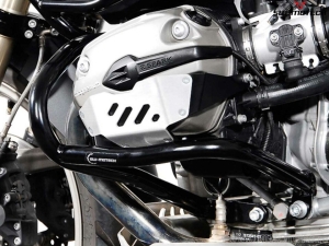Crashbar - materiale: acciaio - colore: nero - BMW R 1200 GS ('04-'12) - SW-Motech