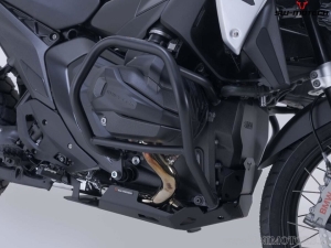 Crashbar - materiale: acciaio - colore: nero - BMW R 1300 GS ('23-) - SW-Motech