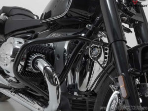 Crashbar - materiale: acciaio - colore: nero - BMW R18 ('20-) - SW-Motech