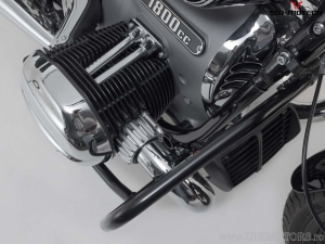 Crashbar - materiale: acciaio - colore: nero - BMW R18 ('20-) - SW-Motech