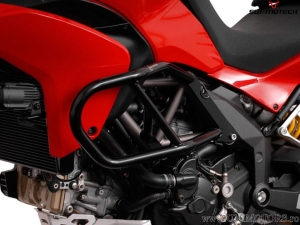 Crashbar - materiale: acciaio - colore: nero - Ducati Multistrada 1200 / S ('10-'14) - SW-Motech