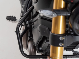 Crashbar - materiale: acciaio - colore: nero - Ducati Scrambler 1100 modelli ('17-) - SW-Motech