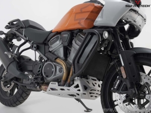 Crashbar - materiale: acciaio - colore: nero - Harley-Davidson Pan America ('21-) - SW-Motech
