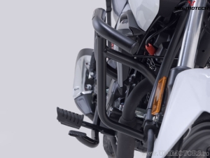 Crashbar - materiale: acciaio - colore: nero - Honda CB125F ('20-) - SW-Motech