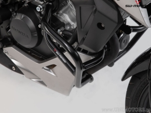 Crashbar - materiale: acciaio - colore: nero - Honda CB125R ('17-'20) - SW-Motech