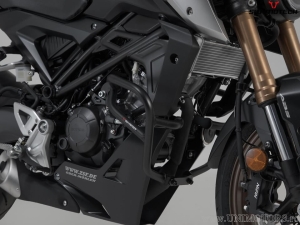 Crashbar - materiale: acciaio - colore: nero - Honda CB125R ('20-) - SW-Motech