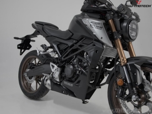 Crashbar - materiale: acciaio - colore: nero - Honda CB125R ('20-) - SW-Motech