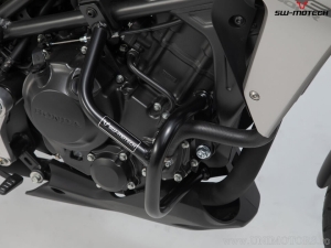 Crashbar - materiale: acciaio - colore: nero - Honda CB300R ('18-) - SW-Motech