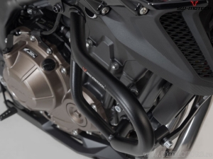 Crashbar - materiale: acciaio - colore: nero - Honda CB500F ('12-) - SW-Motech