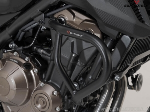 Crashbar - materiale: acciaio - colore: nero - Honda CB500F ('12-) - SW-Motech