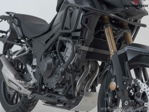 Crashbar - materiale: acciaio - colore: nero - Honda CB500X ('16-) - SW-Motech