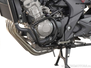 Crashbar - materiale: acciaio - colore: nero - Honda CBF 600 N/S ('08-'13) - SW-Motech