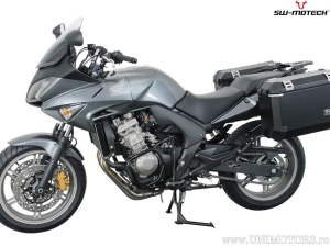 Crashbar - materiale: acciaio - colore: nero - Honda CBF 600 N/S ('08-'13) - SW-Motech