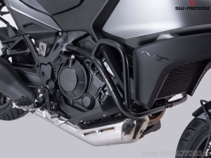 Crashbar - materiale: acciaio - colore: nero - Honda NT 1100 ('21-) - SW-Motech