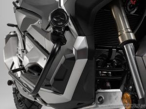 Crashbar - materiale: acciaio - colore: nero - Honda X-ADV ('16-'20) - SW-Motech
