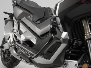 Crashbar - materiale: acciaio - colore: nero - Honda X-ADV ('16-'20) - SW-Motech