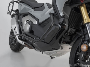 Crashbar - materiale: acciaio - colore: nero - Honda X-ADV ('20-) - SW-Motech