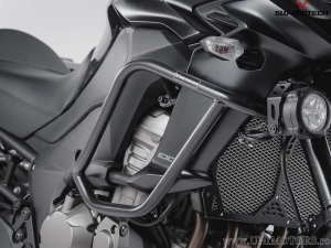 Crashbar - materiale: acciaio - colore: nero - Kawasaki Versys 1000 ('15-'18) - SW-Motech