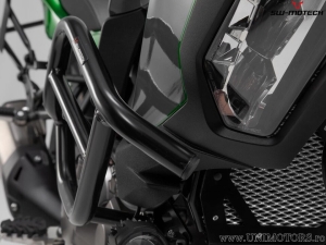 Crashbar - materiale: acciaio - colore: nero - Kawasaki Versys 1000 ('18-) - SW-Motech