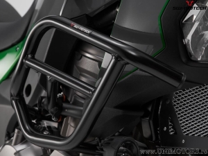 Crashbar - materiale: acciaio - colore: nero - Kawasaki Versys 1000 ('18-) - SW-Motech
