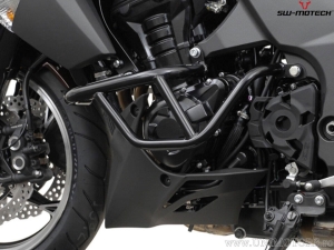 Crashbar - materiale: acciaio - colore: nero - Kawasaki Z 1000 ('10-) - SW-Motech