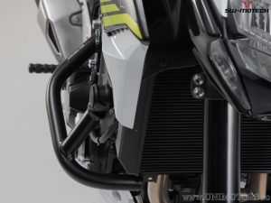 Crashbar - materiale: acciaio - colore: nero - Kawasaki Z900 ('16-) - SW-Motech