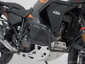 Crashbar - materiale: acciaio - colore: nero - KTM 1290 Super Adventure ('21-) - SW-Motech