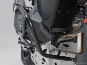 Crashbar - materiale: acciaio - colore: nero - KTM 1290 Super Adventure ('21-) - SW-Motech