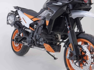Crashbar - materiale: acciaio - colore: nero - KTM 890 SM T ('23-) - SW-Motech