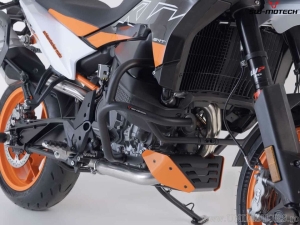 Crashbar - materiale: acciaio - colore: nero - KTM 890 SM T ('23-) - SW-Motech