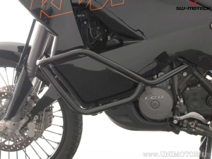 Crashbar - materiale: acciaio - colore: nero - KTM LC8 950 / 990 Adv - SW-Motech