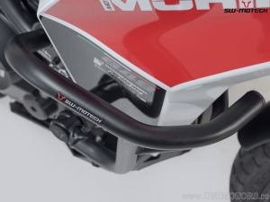 Crashbar - materiale: acciaio - colore: nero - Moto Morini X-Cape 650 ('21-) - SW-Motech