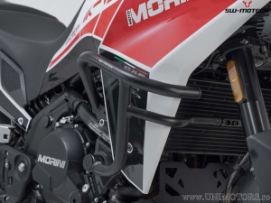 Crashbar - materiale: acciaio - colore: nero - Moto Morini X-Cape 650 ('21-) - SW-Motech