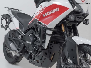 Crashbar - materiale: acciaio - colore: nero - Moto Morini X-Cape 650 ('21-) - SW-Motech