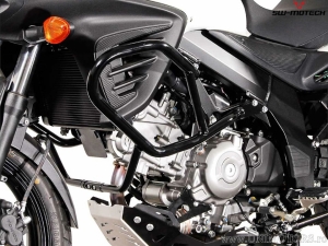Crashbar - materiale: acciaio - colore: nero - Suzuki DL650 V-Strom ('11-) / XT ('14-) - SW-Motech