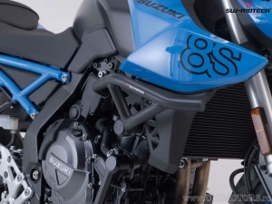 Crashbar - materiale: acciaio - colore: nero - Suzuki GSX-8S ('22-) - SW-Motech
