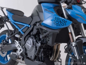 Crashbar - materiale: acciaio - colore: nero - Suzuki GSX-8S ('22-) - SW-Motech