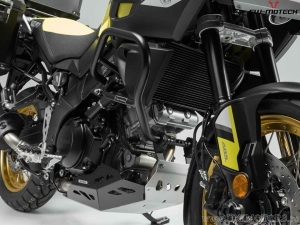 Crashbar - materiale: acciaio - colore: nero - Suzuki V-Strom 1000 ('14-'19) - SW-Motech