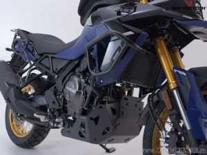 Crashbar - materiale: acciaio - colore: nero - Suzuki V-Strom 800 / 800DE ('22-) - SW-Motech