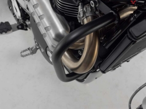 Crashbar - materiale: acciaio - colore: nero - Triumph Scrambler 1200 ('21-) - SW-Motech