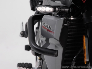 Crashbar - materiale: acciaio - colore: nero - Triumph Tiger 660 ('21-) - SW-Motech