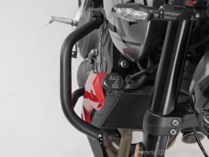 Crashbar - materiale: acciaio - colore: nero - Triumph Trident 660 ('21-) - SW-Motech