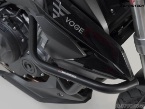 Crashbar - materiale: acciaio - colore: nero - Voge 500R ('19-) - SW-Motech