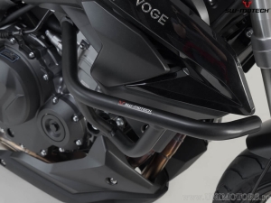 Crashbar - materiale: acciaio - colore: nero - Voge 500R ('19-) - SW-Motech