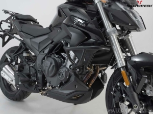 Crashbar - materiale: acciaio - colore: nero - Voge 500R ('19-) - SW-Motech